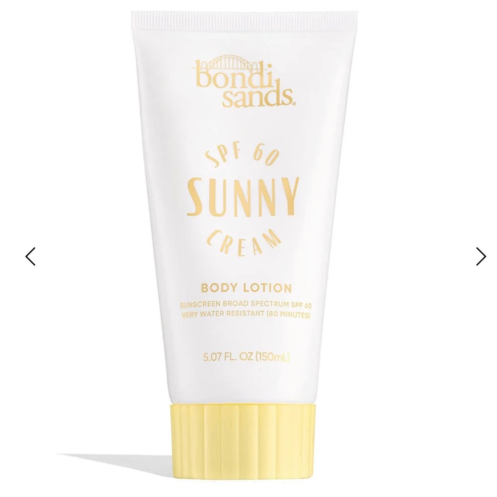 NEW- Bondi Sands Sunny Cream SPF 60 Body Lotion Sunscreen